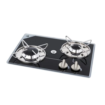 2-BURNER GLASS HOB