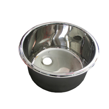 CYLINDRICAL STAINLESS STEEL SINK