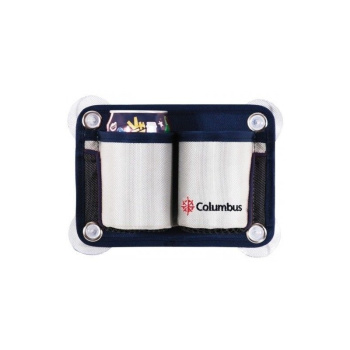 2-PLACE GLASS/CAN HOLDER POUCH