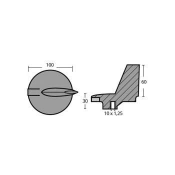 FIN FOR L225/ZL250/300HP 2T ENGINE