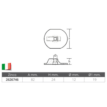PLATE FOR T350 - ZT370 ENGINE