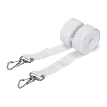 Cinta Ajustável p/ Toldo Bimini - Branco - 2,5 metros
