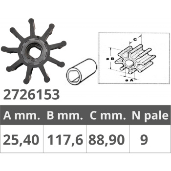 JABSCO IMPELLER 18786-0001