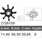MERCRUISER IMPELLER 8.1S - 496MAG