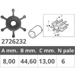 JOHNSON IMPELLER 09-1052S-9