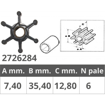 JOHNSON IMPELLER REF.OR.09-1077B-9