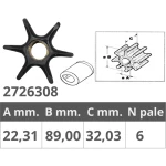 JOHNSON / EV IMPELLER 2T V4-V6