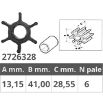 HONDA 4T 5-7.5-8-10 HP IMPELLER