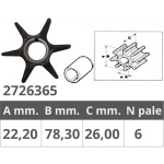 JOHNSON / EVINRUDE / SUZUKI IMPELLER