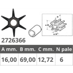 EVINRUDE IMPELLER 2T 25,30,35,40HP