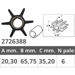 TOHATSU IMPELLER 2T 70-90-120-140 HP