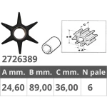 YAMAHA 4T F300-350 IMPELLER