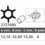 WHITEHEAD 2T 6-12 HP IMPELLER