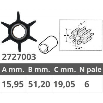 MERCURY IMPELLER 2T 20 HP