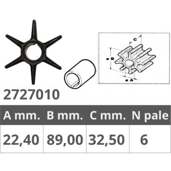 HONDA / MARINER / MERCURY IMPELLER