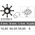 MERCRUISER BRAVO I-II IMPELLER