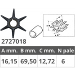 YAMAHA 2T 25-30 HP IMPELLER