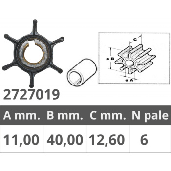 YAMAHA / MARINER / SELVA IMPELLER