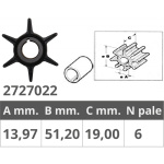 YAMAHA 2T 20-25 HP IMPELLER