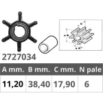 JOHNSON / EV IMPELLER 2T 1.5-2-4-6 HP