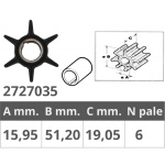 JOHNSON / EVINRUDE 2T 25HP IMPELLER