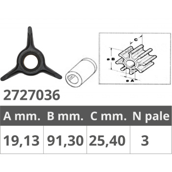 IMPELLER J / E 2T 25 (737) -40-50-70-75
