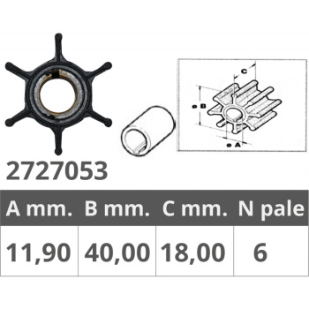 YAMAHA 2T 6-8 HP IMPELLER