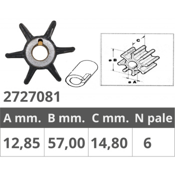 FORCE IMPELLER 2T 9.9-15 HP
