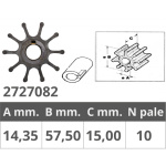 FORCE 2T 25-35 HP IMPELLER
