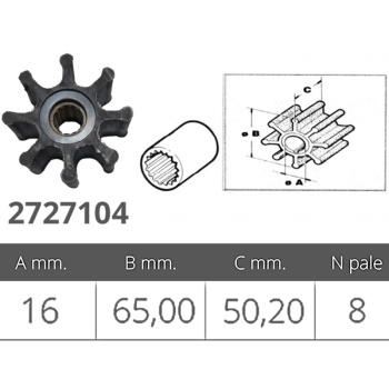 IMPELLER JAB.920-0001-JOHN.09-1028B