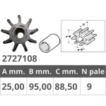 IMPELLER JAB.6770-103-JOHN.09-802B