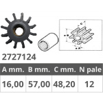 IMPELLER JAB.13554 JOHN.09-812B