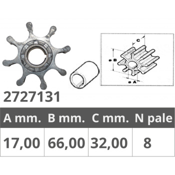 RENAULT IMPELLER 48300006/7