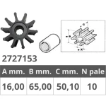 JABSCO IMPELLER 17937 VOLVO 3588475