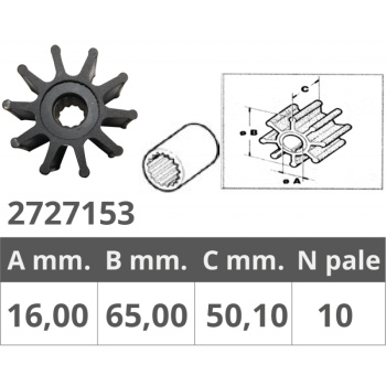 JABSCO IMPELLER 17937 VOLVO 3588475