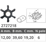 ORIGINAL JABSCO IMPELLER 22405-0001