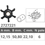 ORIGINAL JABSCO IMPELLER 653-0001