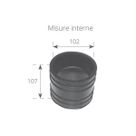 EXHAUST COUPLING SLEEVE UP