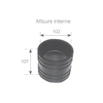 EXHAUST COUPLING SLEEVE UP