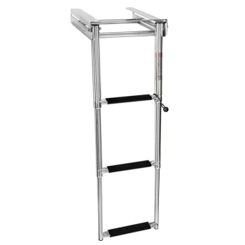 STAINLESS STEEL TELESCOPIC LADDER