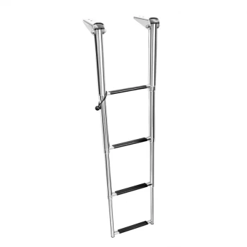 STAINLESS STEEL TELESCOPIC LADDER