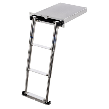 STAINLESS STEEL TELESCOPIC LADDERS