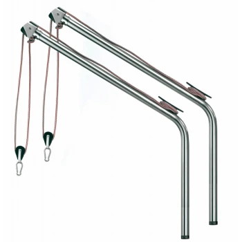 STAINLESS STEEL PAIR OF DAVITS