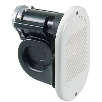 BUILT-IN AIR HORN WITH WHITE GRILL
