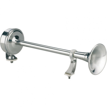 HORN WITH TRANSFER WIRE PASSAGE