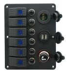 CIRCUIT PANEL 6 SWITCHES