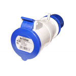 SOCKET 2P+T 220V. 32A IP44