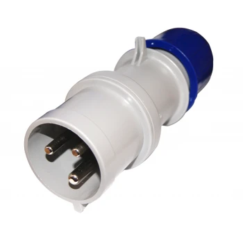 PLUG 2P+T 220V. 32A IP44