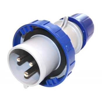 PLUG 2P+T 220V. 63A IP67