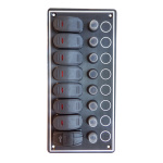 WATERPROOF PANEL 7 SWITCHES AND 2 USB